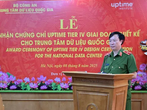 Trung tâm Dữ liệu quốc gia đạt Uptime Tier IV giai đoạn thiết kế đầu tiên tại Việt Nam