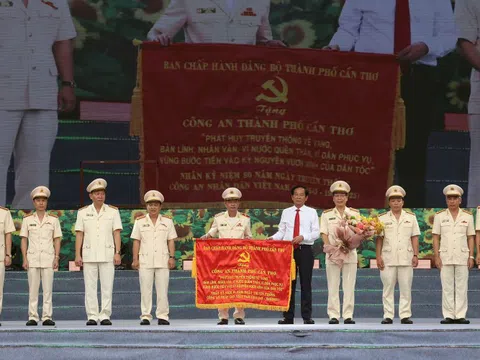 TP. Cần Thơ long trọng kỷ niệm 80 năm Ngày truyền thống Công an nhân dân