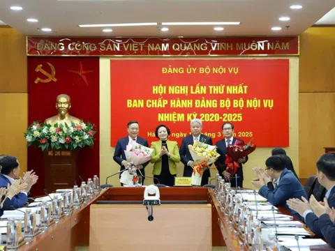 Đảng bộ Bộ Nội vụ: Dấu ấn nhiệm kỳ kiến tạo đột phá, mở đường kỷ nguyên mới