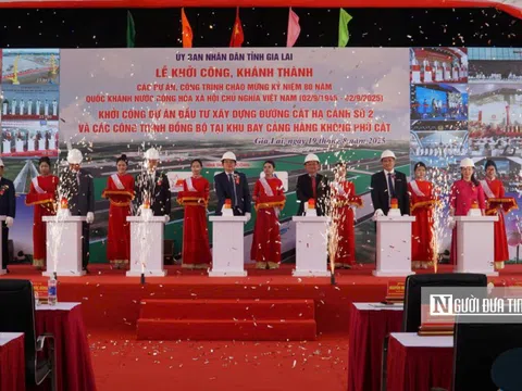 Gia Lai khởi công đường cất hạ cánh số 2 Cảng hàng không Phù Cát với vốn đầu tư 3.245 tỷ đồng