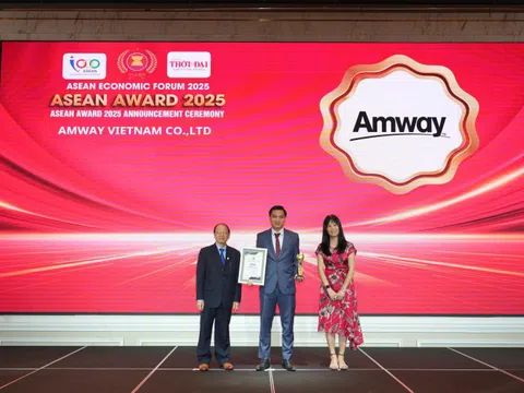 Amway Việt Nam: Khẳng định uy tín và vị thế hàng đầu trong Top 5 doanh nghiệp tiêu biểu ASEAN