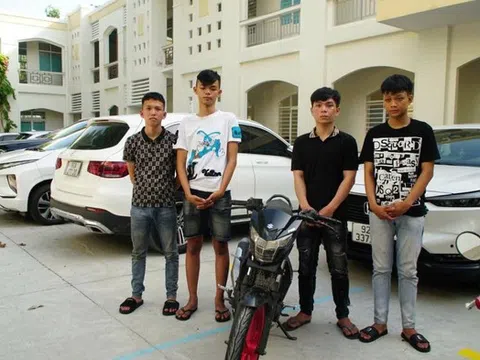 Bốn thiếu niên liên tiếp gây 4 vụ cướp trong đêm ở Đà Nẵng