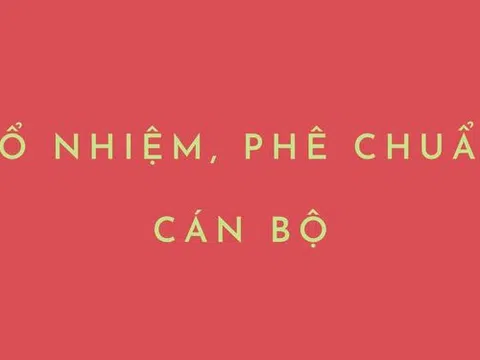 Phê chuẩn kết quả bầu, miễn nhiệm chức vụ Phó Chủ tịch UBND 2 địa phương