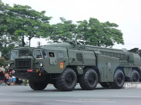 Ngắm dàn khí tài tham gia diễu binh, diễu hành về trung tâm Hà Nội