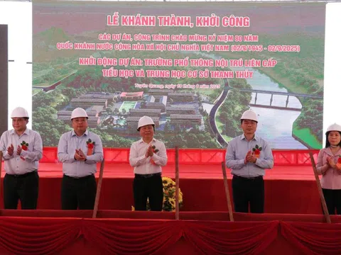 Khởi công các dự án thuộc ngành GD&ĐT