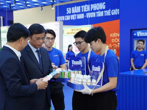 Vinamilk tái hiện hành trình đến với thương hiệu sữa tiềm năng nhất thế giới tại Triển lãm thành tựu đất nước