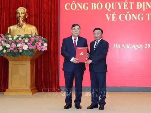 Đồng chí Phạm Gia Túc giữ chức Chánh Văn phòng Trung ương Đảng