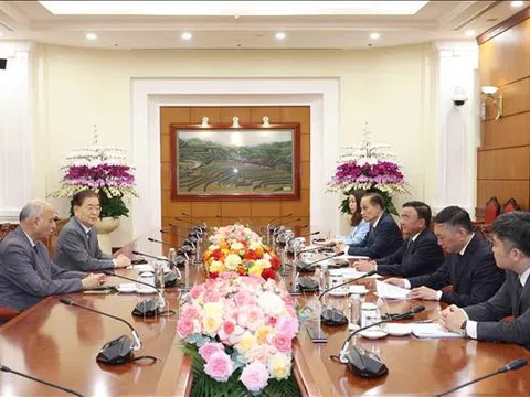 Thường trực Ban Bí thư Trần Cẩm Tú tiếp Ban Lãnh đạo Hội nghị quốc tế các đảng chính trị châu Á (ICAPP)
