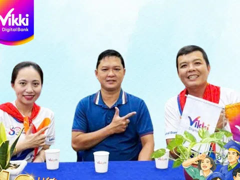 Vikki trao 1 lượng vàng SJC và nhiều chỉ vàng cho khách hàng 'Mở tài khoản Vikki An sinh - nhận quà mừng Quốc khánh'