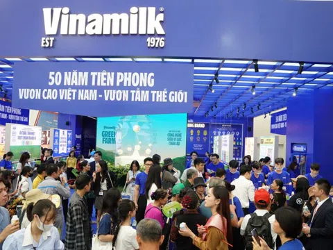 Vinamilk tạo điểm nhấn tại Triển lãm '80 năm Hành trình Độc lập - Tự do - Hạnh phúc'