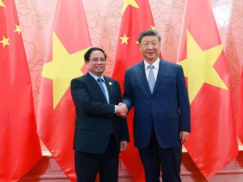 Thủ tướng Phạm Minh Chính hội kiến Tổng Bí thư, Chủ tịch Trung Quốc Tập Cận Bình