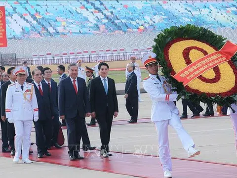80 năm Quốc khánh: Lãnh đạo Đảng, Nhà nước vào Lăng viếng Chủ tịch Hồ Chí Minh