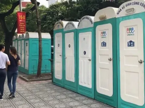 Hà Nội: 705 nhà vệ sinh lưu động, dã chiến sẵn sàng cho đại lễ 2/9