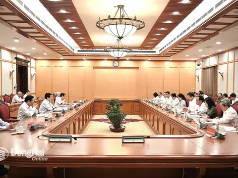 Bộ Chính trị cho ý kiến dự thảo văn kiện Đại hội Đảng bộ tỉnh Đồng Nai