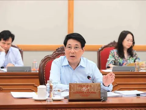 Bộ Chính trị làm việc với 6 Ban Thường vụ Tỉnh ủy