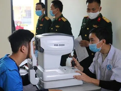 Công dân ở Tp.HCM bị cận thị được hỗ trợ đến 25 triệu đồng nếu đăng ký đi nghĩa vụ quân sự