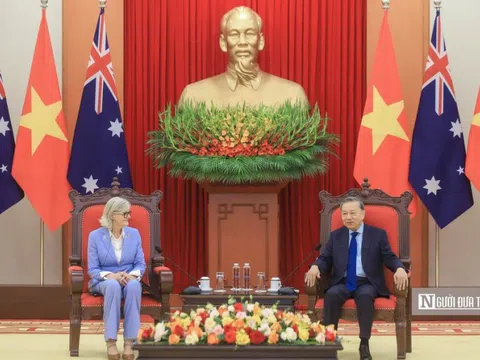 Tổng Bí thư Tô Lâm tiếp Toàn quyền Australia Sam Mostyn