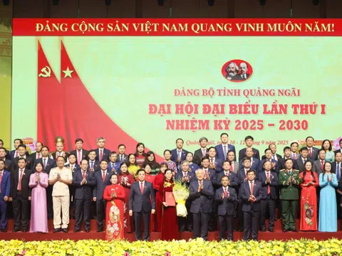 Quảng Ngãi kiện toàn nhân sự chủ chốt tại Đại hội Đảng bộ tỉnh lần thứ I