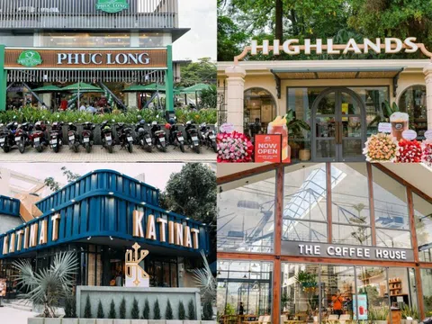 Cuộc chiến chuỗi cà phê: Highlands, Phúc Long, Katinat chạy đua mở rộng điểm bán, giành giật từng mét vuông