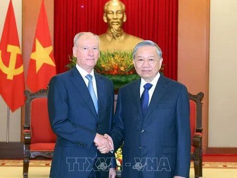 Tổng Bí thư Tô Lâm tiếp Trợ lý Tổng thống, Chủ tịch Hội đồng Biển Liên bang Nga