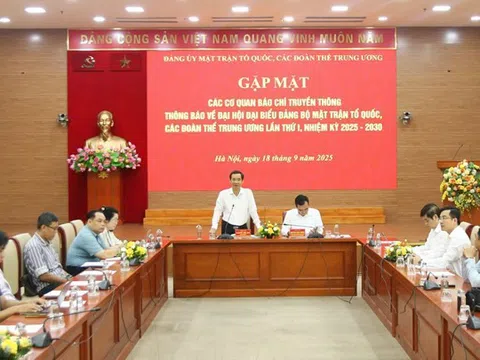 Đại hội đại biểu Đảng bộ MTTQ, các đoàn thể Trung ương lần thứ I đề ra 3 khâu đột phá