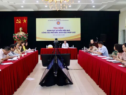 Đánh giá thí điểm hiệu quả công tác phổ biến, giáo dục pháp luật tại các bộ, địa phương
