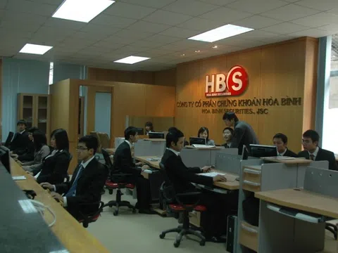 Cổ phiếu HBS của Công ty Chứng khoán Hòa Bình bị đưa vào diện cảnh báo