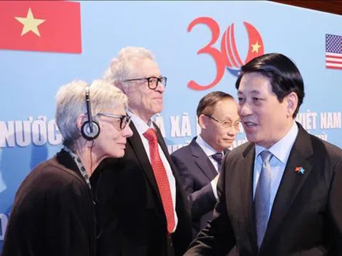 Chủ tịch nước Lương Cường: Việt Nam luôn trân trọng tình cảm của nhân dân yêu chuộng hòa bình Mỹ