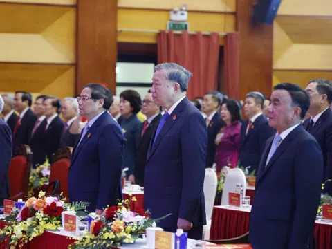 Tổng Bí thư Tô Lâm, Thủ tướng Phạm Minh Chính dự phiên khai mạc Đại hội Đảng bộ MTTQ, các đoàn thể Trung ương