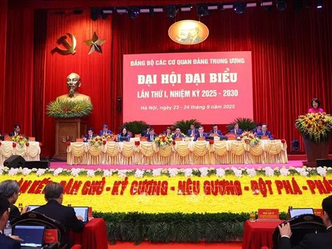 Khai mạc phiên trù bị Đại hội đại biểu Đảng bộ các cơ quan Đảng Trung ương lần thứ I