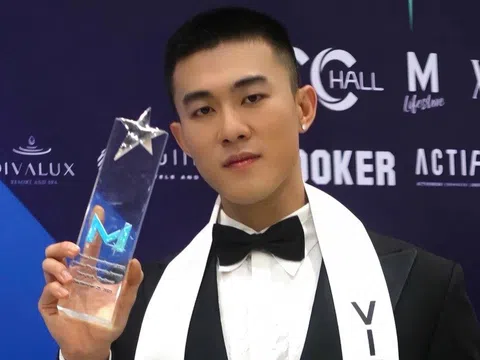 Đoàn Công Vinh giành giải thưởng phụ, vào top 20 Nam vương Quốc tế 2025