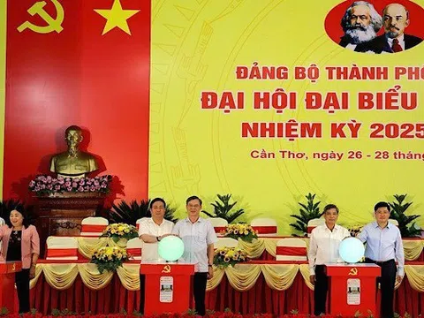 Cần Thơ ra mắt Trang thông tin điện tử và Chuyên mục Đại hội đại biểu Đảng bộ lần thứ I