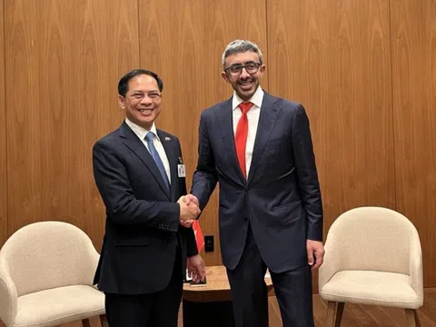 Việt Nam coi trọng hợp tác với UAE - trung tâm kinh tế, tài chính hàng đầu thế giới
