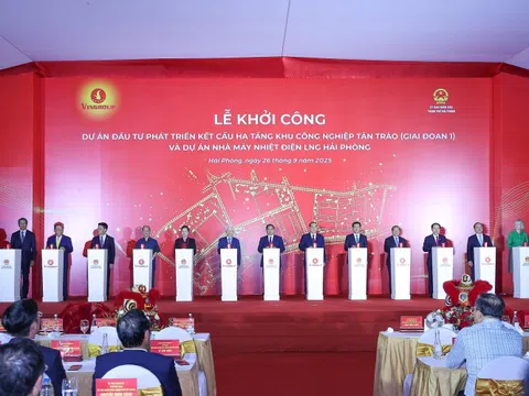 Thủ tướng dự lễ khởi công 2 dự án có tổng vốn 182 nghìn tỷ đồng tại Hải Phòng