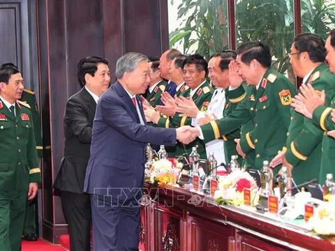 Tổng Bí thư và Chủ tịch nước dự phiên bế mạc Đại hội đại biểu Đảng bộ Quân đội lần thứ XII