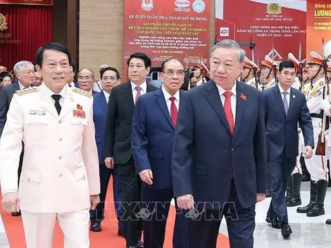 Tổng Bí thư Tô Lâm dự Đại hội đại biểu Đảng bộ Công an Trung ương lần thứ VIII
