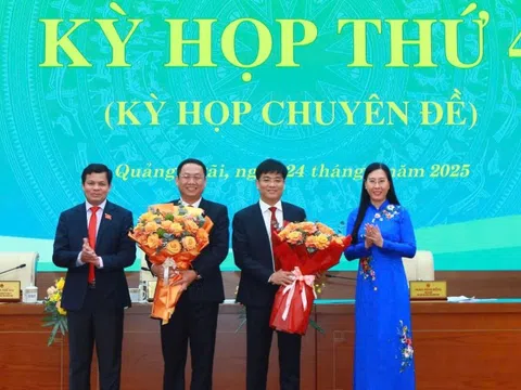 Quảng Ngãi có thêm 2 Phó Chủ tịch UBND tỉnh
