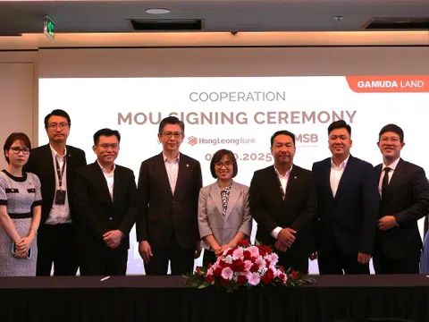 Gamuda Land mở rộng hợp tác chiến lược với các ngân hàng MSB và Hong Leong, giới thiệu các gói vay ưu đãi và linh hoạt