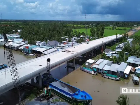 Sau hơn 2 năm thi công, đại dự án hơn 44.000 tỷ đồng nối Tp.Cần Thơ – An Giang giờ ra sao?