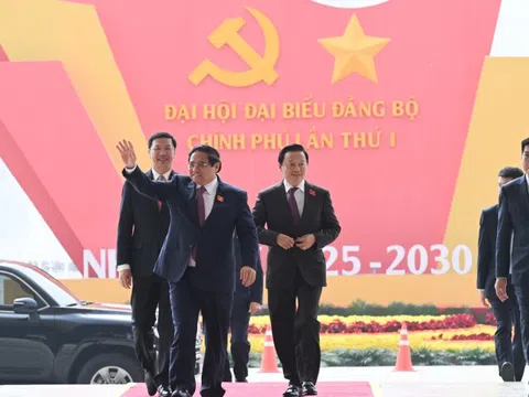 Đại hội Đảng bộ Chính phủ lần thứ I tiến hành phiên trù bị