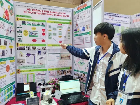 Sửa đổi Quy chế cuộc thi nghiên cứu khoa học, kỹ thuật cấp quốc gia cho học sinh