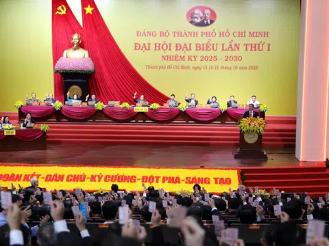 TRỰC TIẾP: Khai mạc Đại hội Đại biểu Đảng bộ TPHCM lần thứ I, nhiệm kỳ 2025-2030