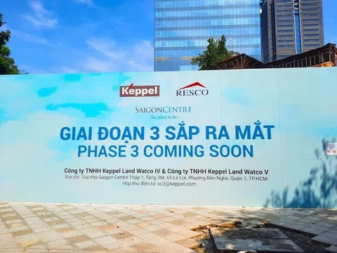 TP.HCM cấp phép cho Keppel triển khai giai đoạn cuối dự án Saigon Centre