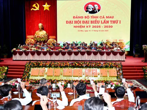 Đại hội Đảng bộ tỉnh Cà Mau: Xác định tăng tốc phát triển nông nghiệp xanh, hiện đại và bền vững