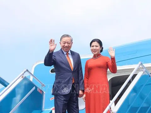 Tổng Bí thư Tô Lâm và Phu nhân lên đường thăm chính thức Cộng hòa Phần Lan