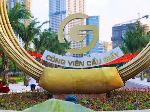 Công viên Cầu Giấy "lột xác"