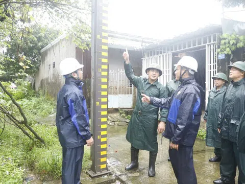 Quân khu 5 sẵn sàng phương án sơ tán người dân tại vùng ngập lụt