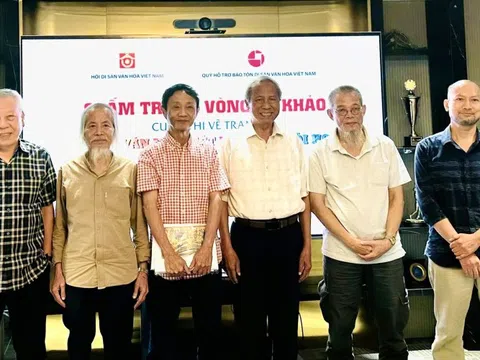 100 tác phẩm vào Vòng Chung khảo Cuộc thi vẽ tranh Di sản Văn hoá Việt Nam qua hội họa lần thứ 2