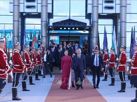 Tổng Bí thư Tô Lâm kết thúc chuyến thăm chính thức Bulgaria