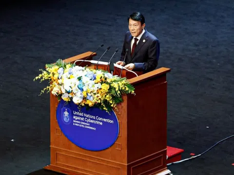 Phát biểu của Bộ trưởng Bộ Công an tại phiên bế mạc Lễ mở ký và Hội nghị cấp cao Công ước Hà Nội